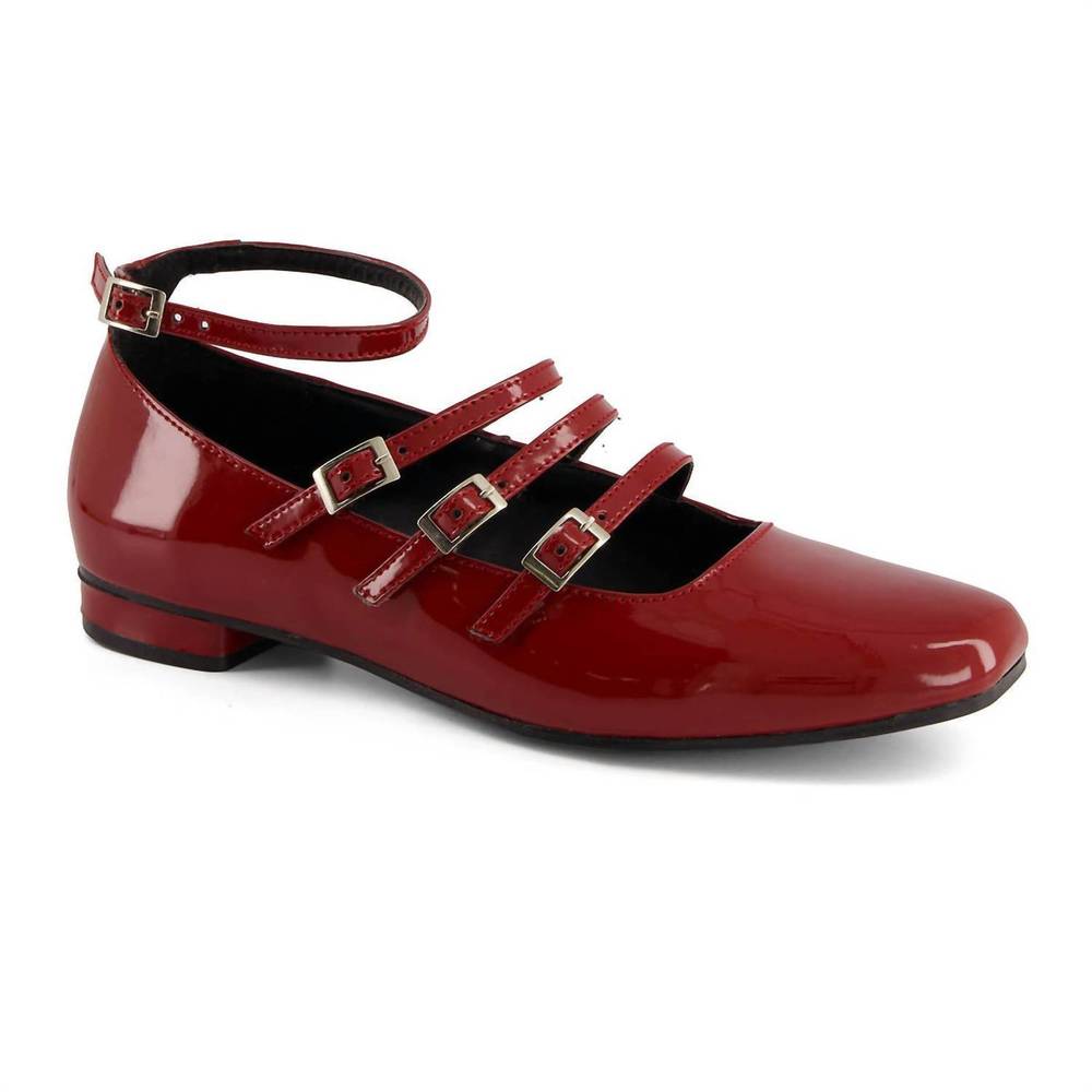 NEW ANDREA women's andrea ballerina heels in red